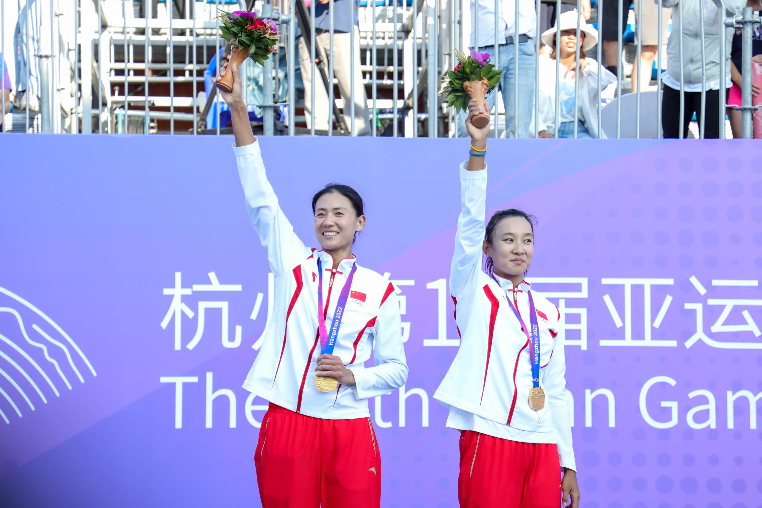 CHINESE XUE/XIA CLAIM GOLD MEDAL AT ASIAN GAMES WOMEN’S BEACH VOLLEYBALL COMPETITION - Asian Volleyball Confederation