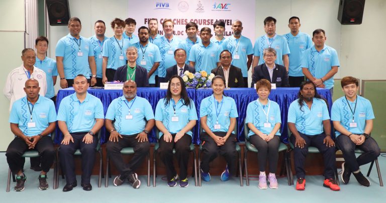 LEVEL II FIVB COACHES COURSE BEING HELD IN THAILAND