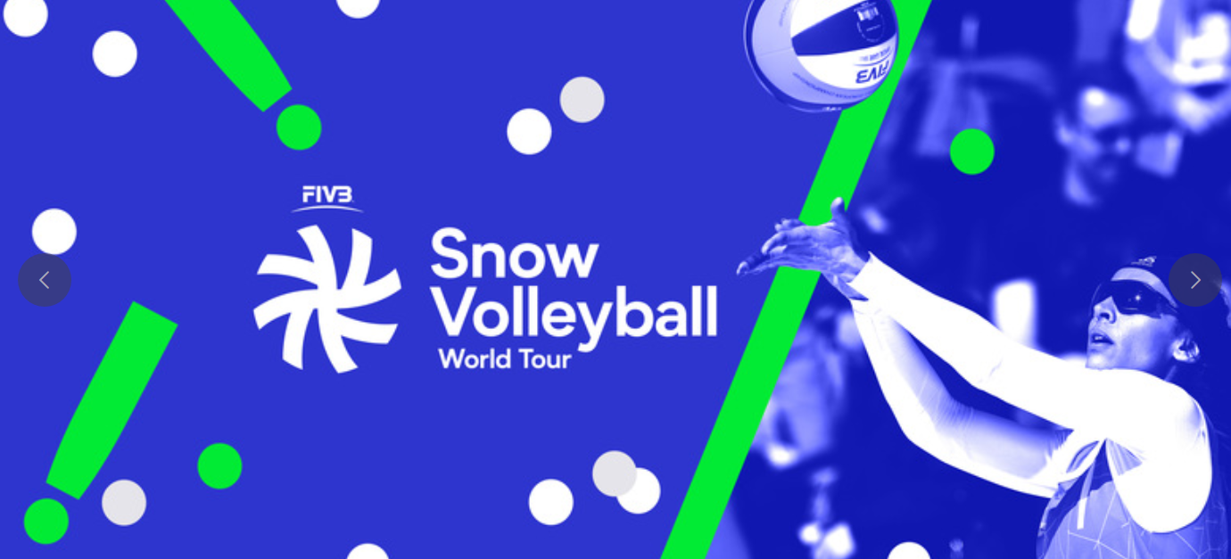 FIVB UNVEIL SNOW VOLLEYBALL LOGO AHEAD OF INAUGURAL WORLD TOUR