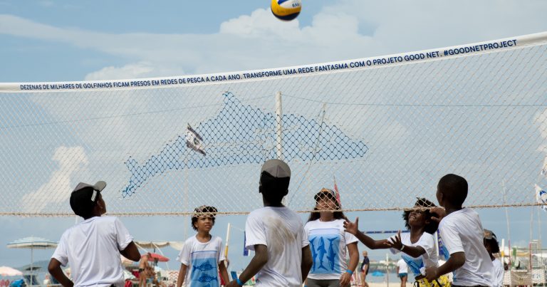 GOOD NET VOLLEYBALL SUSTAINABILITY PROJECT LAUNCHED ON COPACABANA BEACH