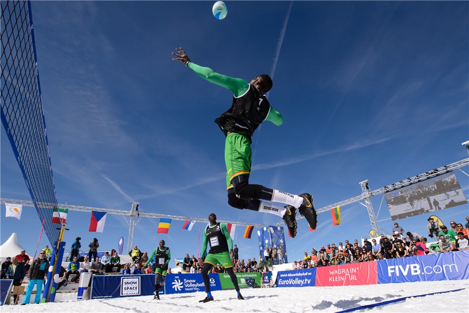 SNOW VOLLEYBALL BRINGS FRESH CHANGE TO WINTER SPORTS SCENE