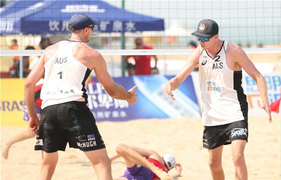 AUSTRALIA’S MCHUGH AND SCHUBERT OVERCOME DEMONS IN XIAMEN