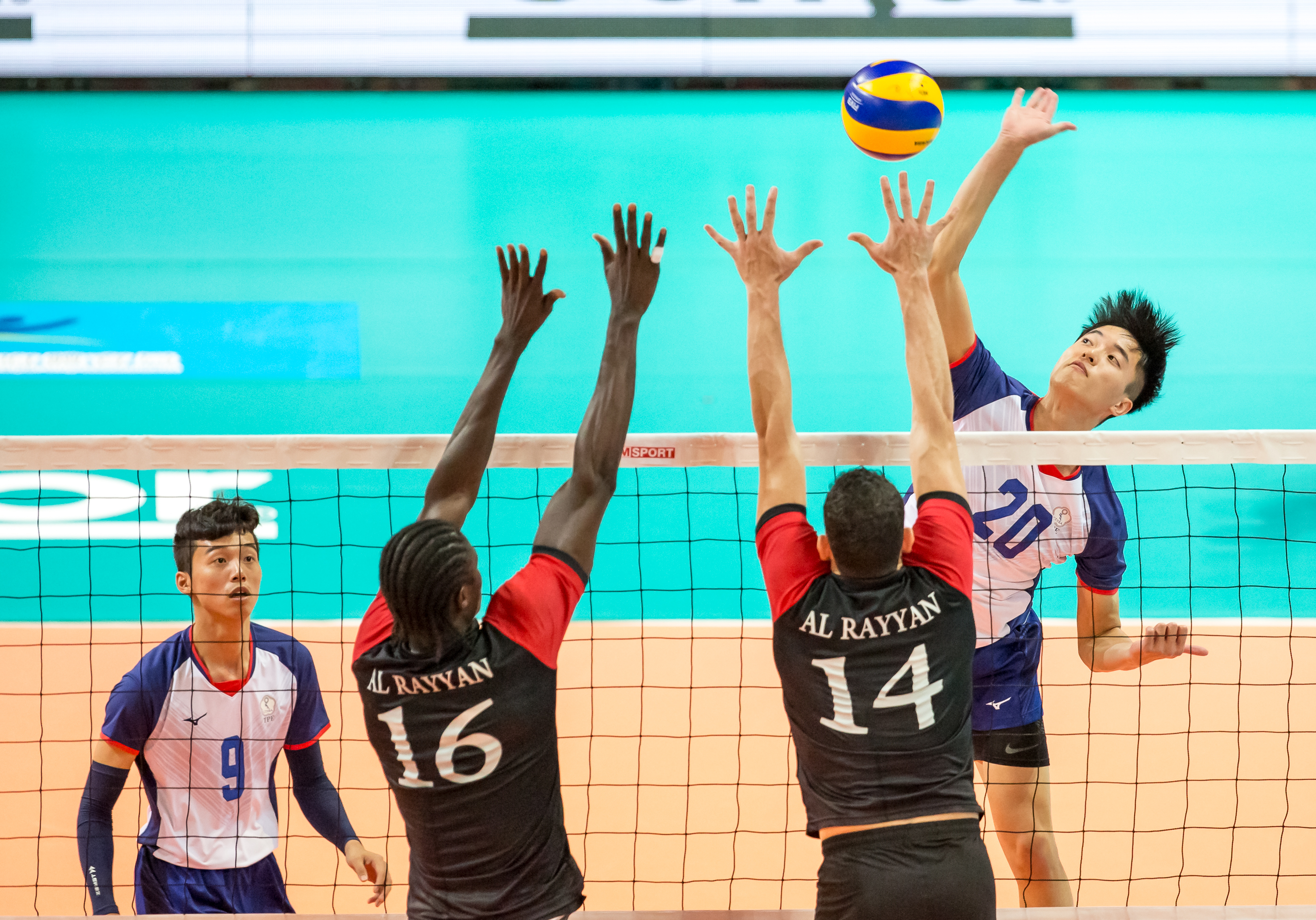 AL-RAYYAN TOO STRONG FOR TAICHUNG BANK - Asian Volleyball Confederation