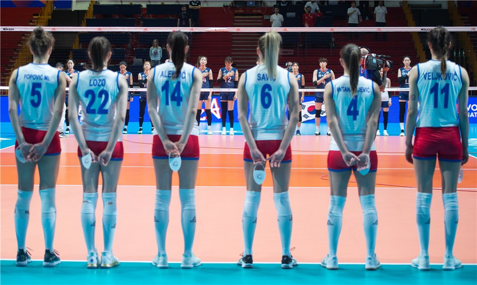 WORLD CHAMPS SERBIA BEAT KOREA FOR SECOND WIN AT 2019 VNL