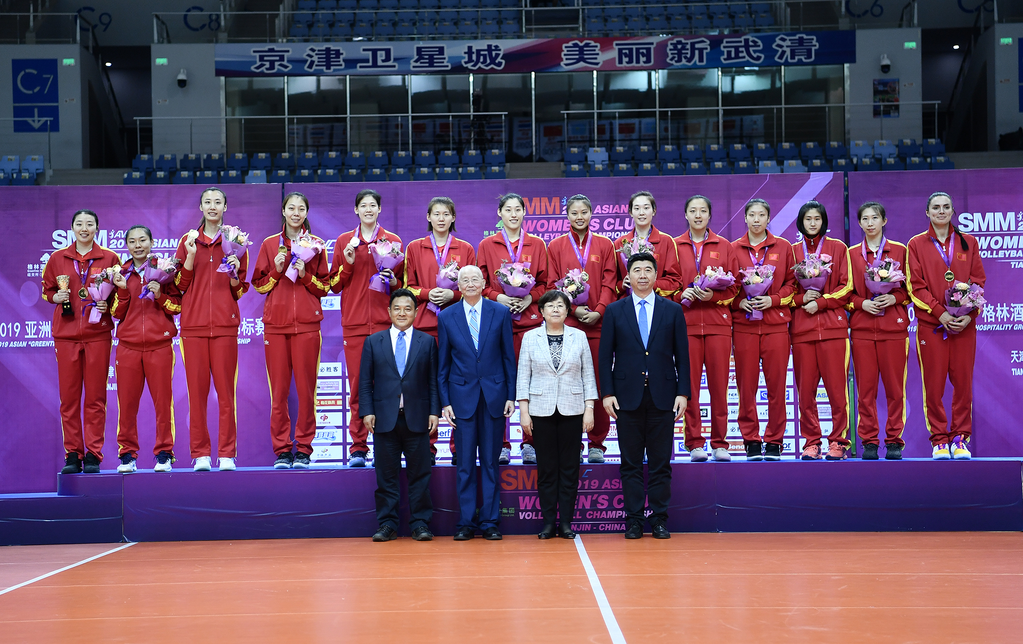 TIANJIN DETHRONE TITLE-HOLDERS SUPREME TO CAPTURE 5TH ASIAN WOMEN’S CLUB TITLE AT HOME