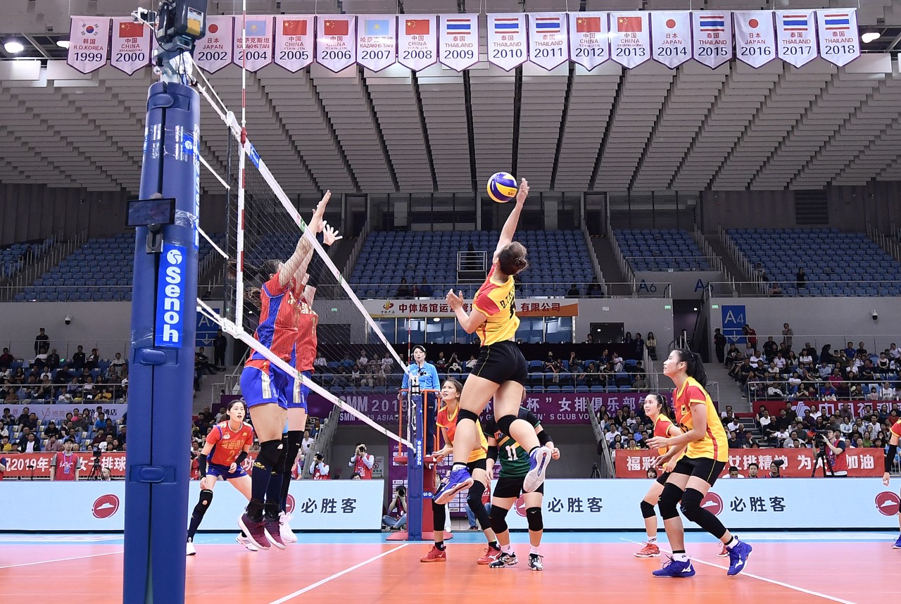 TIANJIN PRANCE INTO SEMI-FINALS AFTER SWEEPING VTV BINH DIEN LONG AN