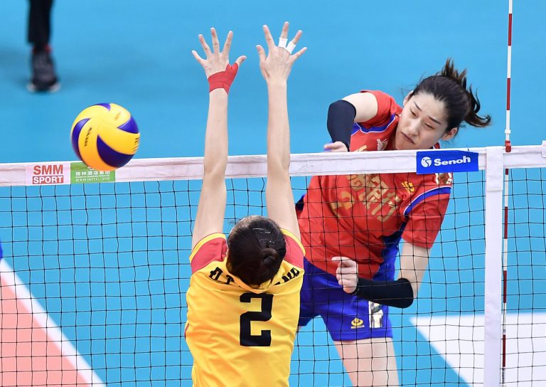 Tianjin Prance Into Semi-finals After Sweeping Vtv Binh Dien Long An 