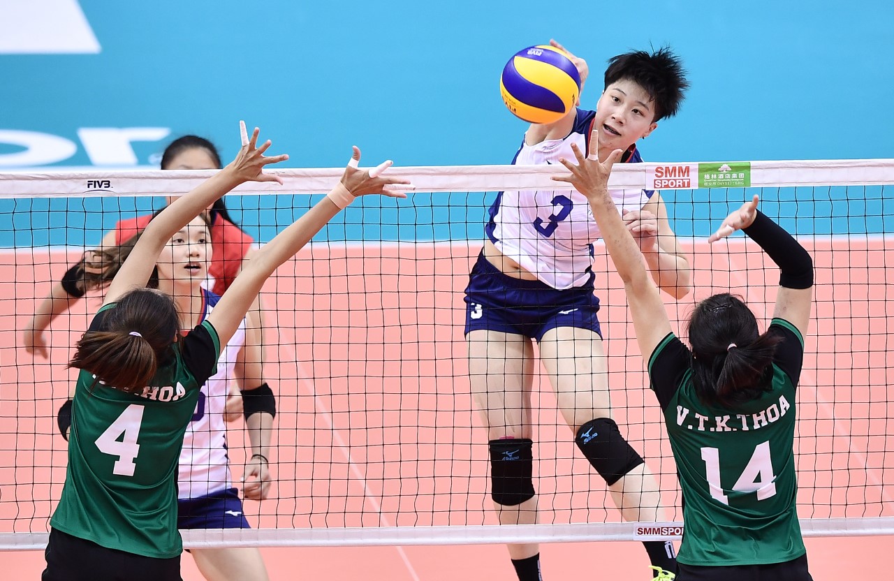 TPE SEE OFF VTV BINH DIEN LONG AN 3-0 TO FIGHT FOR 5TH PLACE