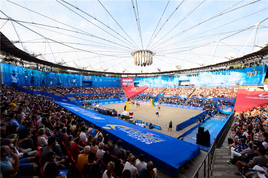 FIRST SERVE FRIDAY FOR 2019 BEACH VOLLEYBALL WORLD CHAMPIONSHIPS IN HAMBURG