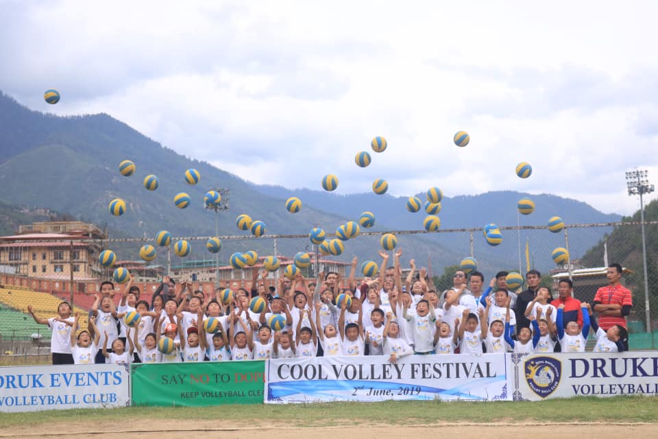 FIRST-EVER OPEN-AIR VOLLEYBALL FESTIVAL HELD IN BHUTAN