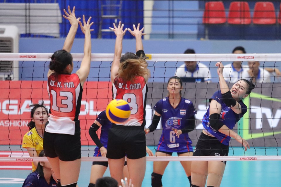 THAILAND FACE NO ISSUES IN SHUTTING OUT HONG KONG CHINA IN STRAIGHT SETS