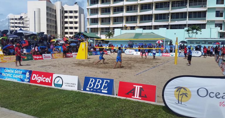 First Two Days Of Pacific Games Bv Competition Completed