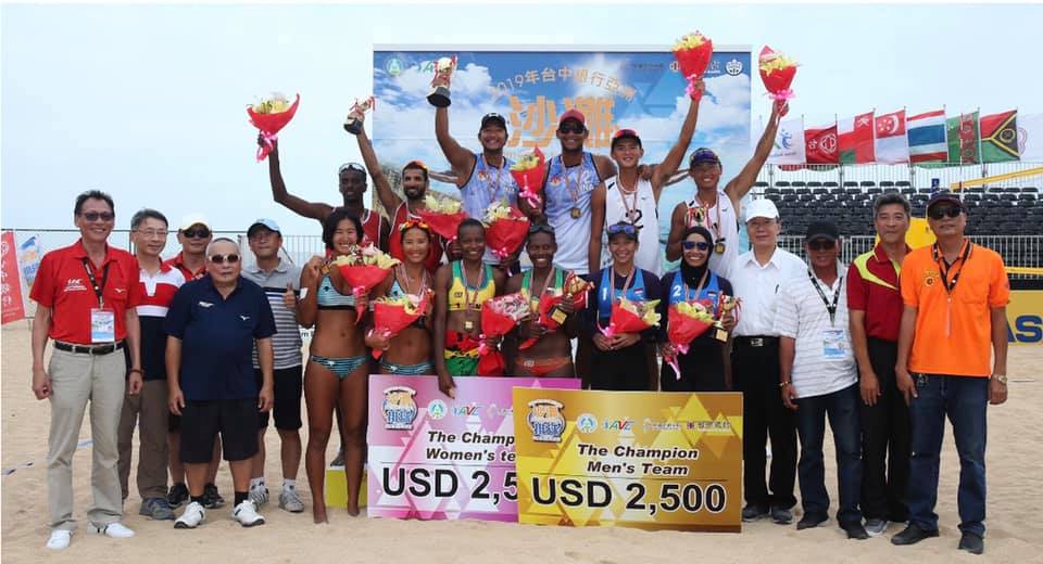 INDONESIA AND VANUATU SHARE HONOURS AT AVC BEACH VOLLEYBALL TOUR PENGHU OPEN