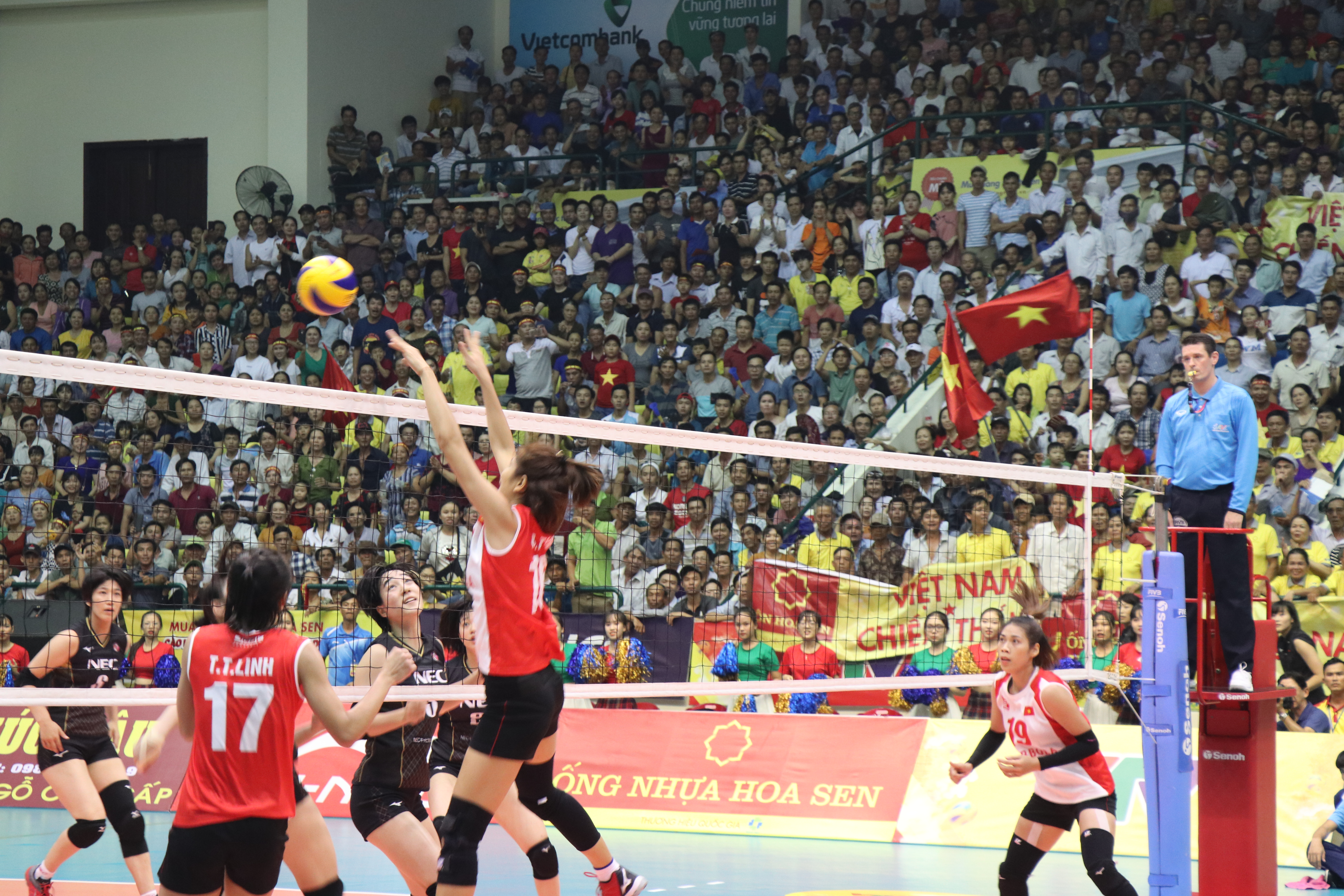 Nec Stun Vietnam And Their Home Fans To Reign Supreme Over Vtv Cup International Womens 7484