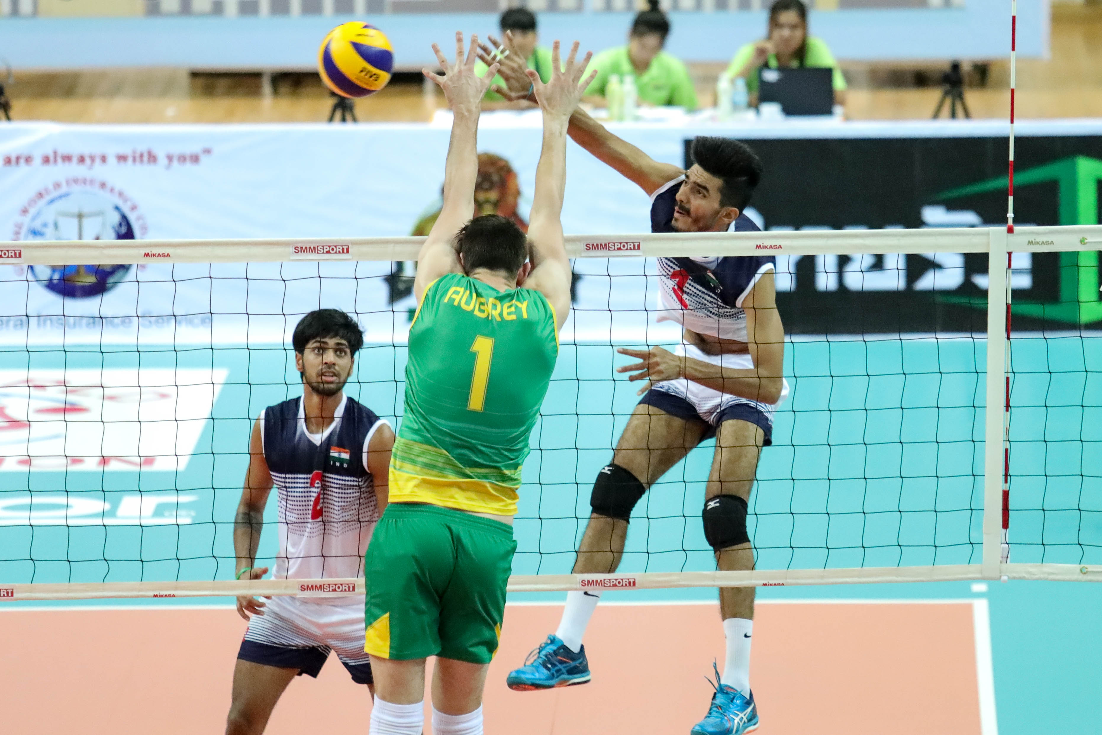 INDIA POWER THEIR WAY THROUGH TO SEMI-FINALS AFTER COMEBACK WIN AGAINST THE YOUNG VOLLEYROOS