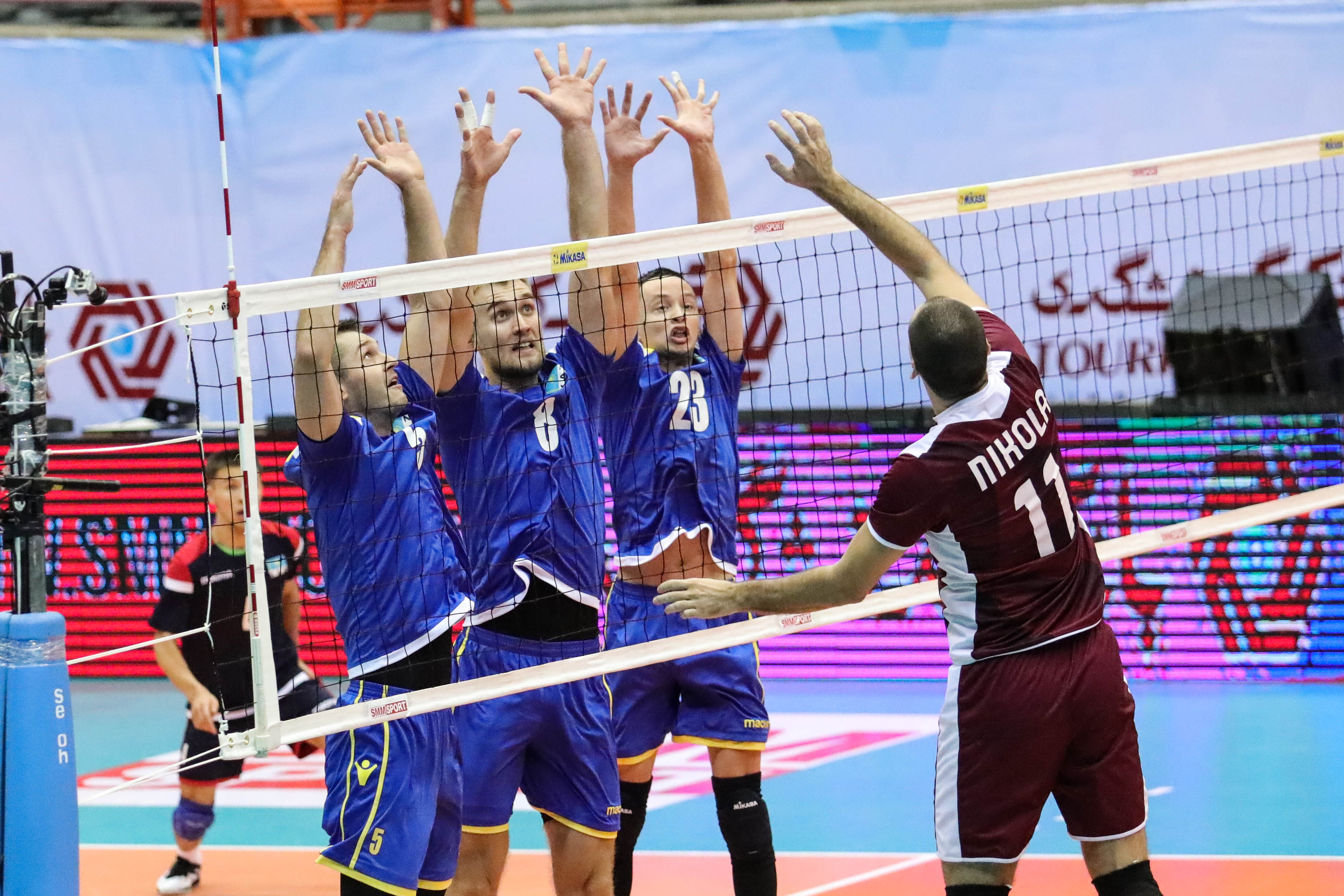 KAZAKHSTAN POWER PAST QATAR IN CLOSELY-CONTESTED AFFAIR - Asian ...