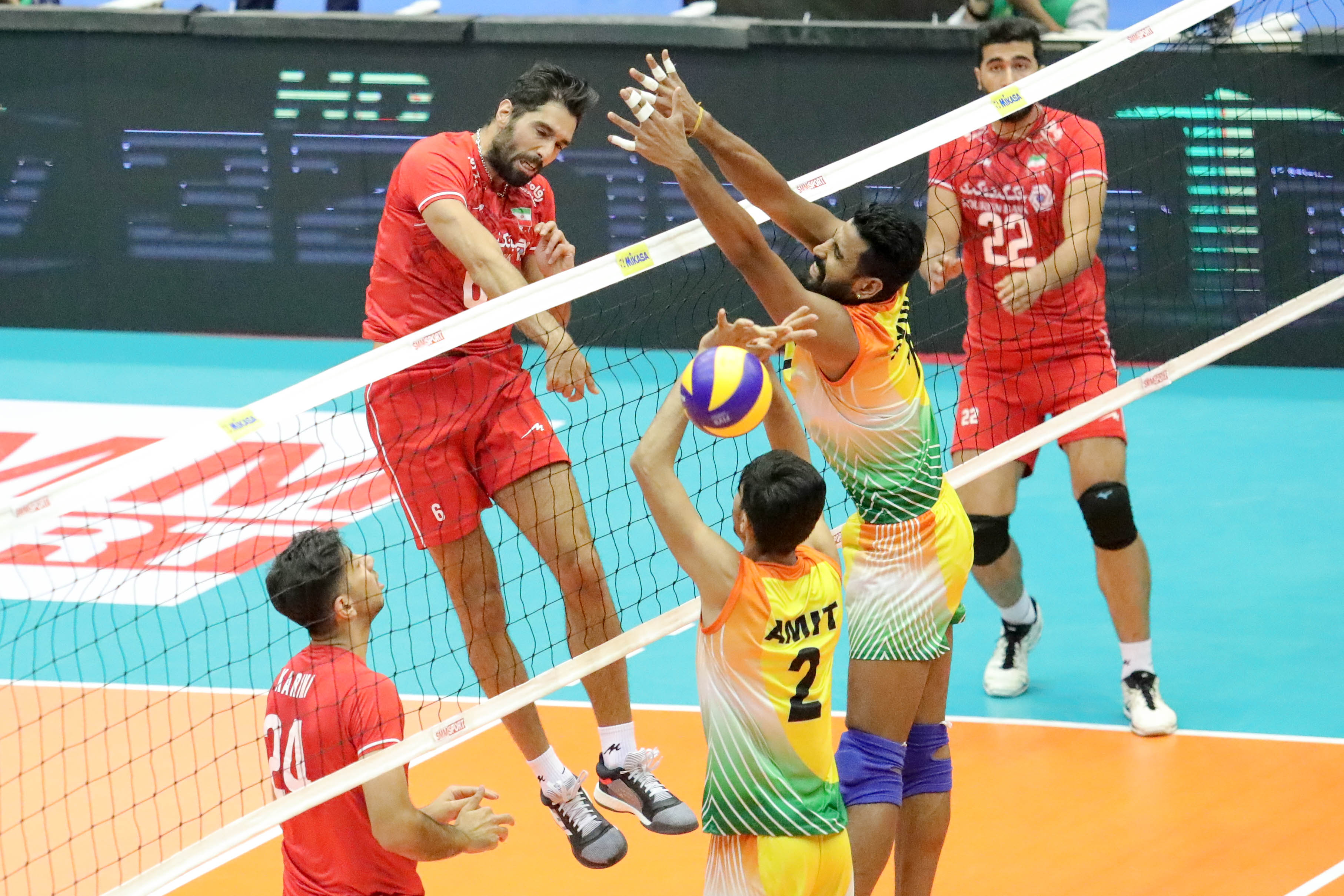 IRAN WIN TOP 8 PLAYOFF MATCH WITH 3-0 DEMOLITION OF INDIA