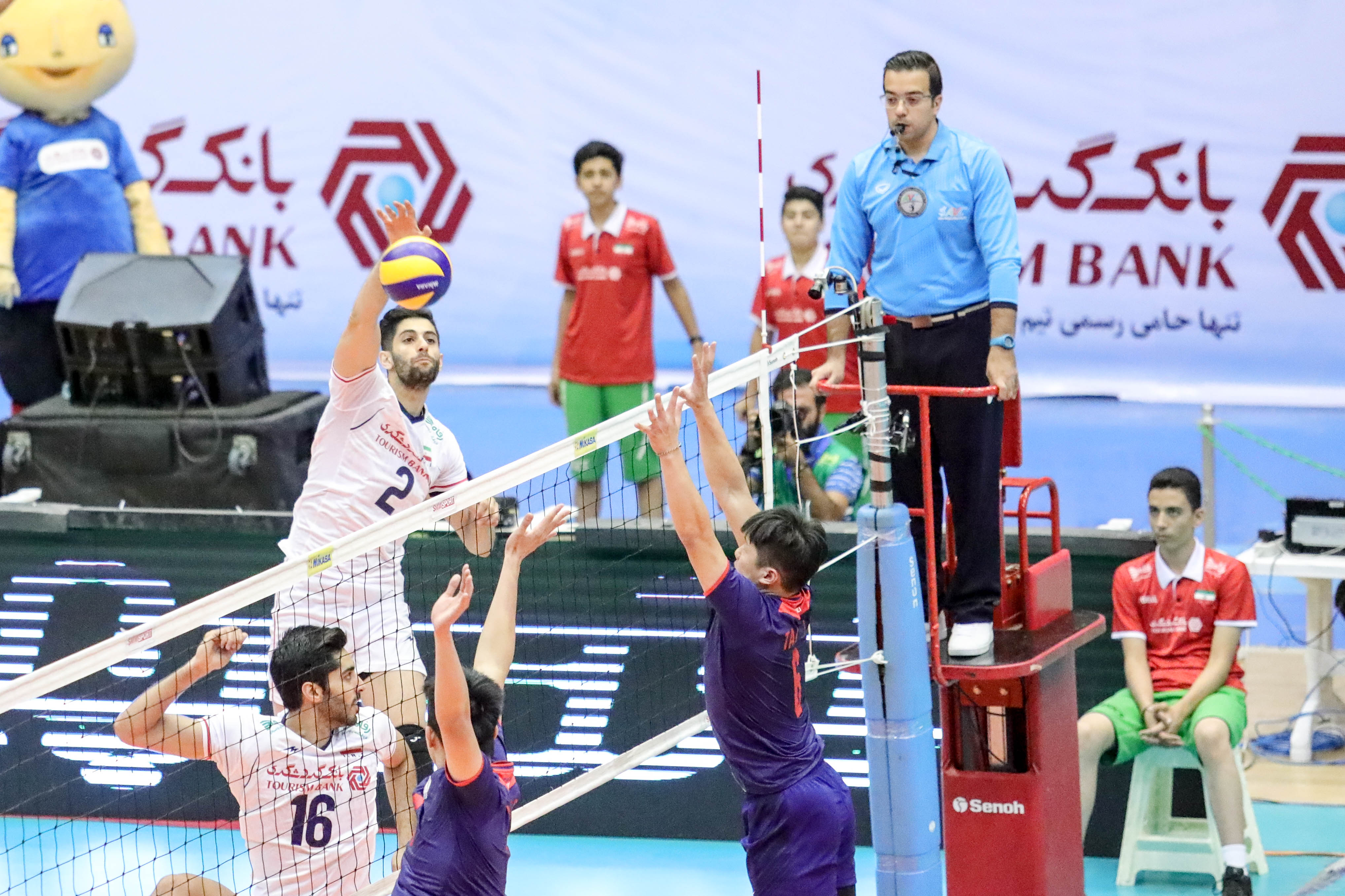 GHAFOUR INSTRUMENTAL IN LIFTING IRAN’S 3-0 VICTORY OVER CHINESE TAIPEI