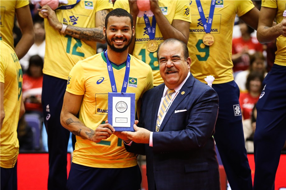 ALAN SOUZA NAMED MVP IN 2019 MEN’S WORLD CUP
