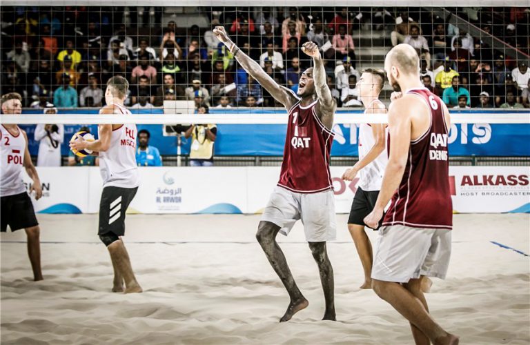 QATAR V USA IN MEN’S 4X4 FINAL AT WORLD BEACH GAMES Asian Volleyball