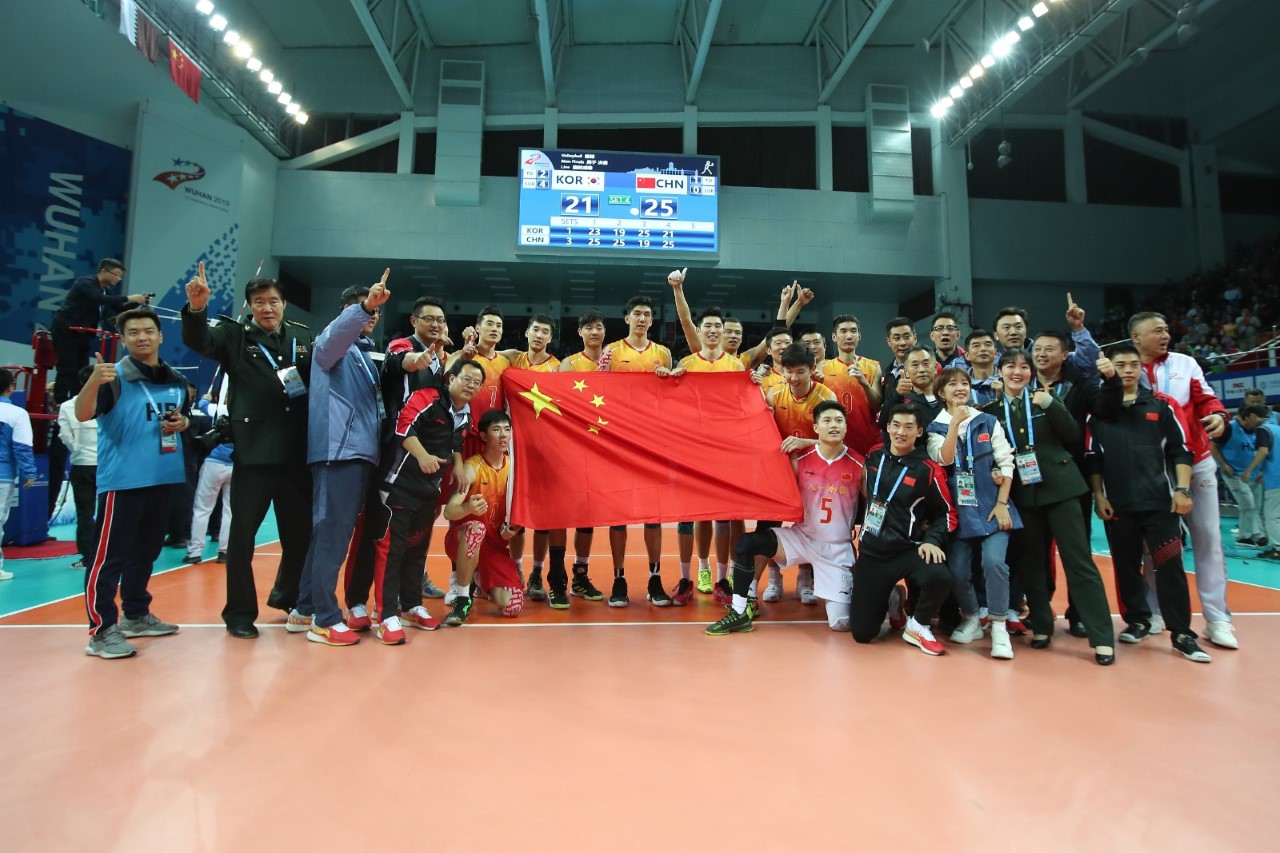 CHINA CAPTURE MILITARY WORLD GAMES GOLD AFTER STUNNING 3-1 WIN AGAINST UNBEATEN KOREA IN SHOWDOWN