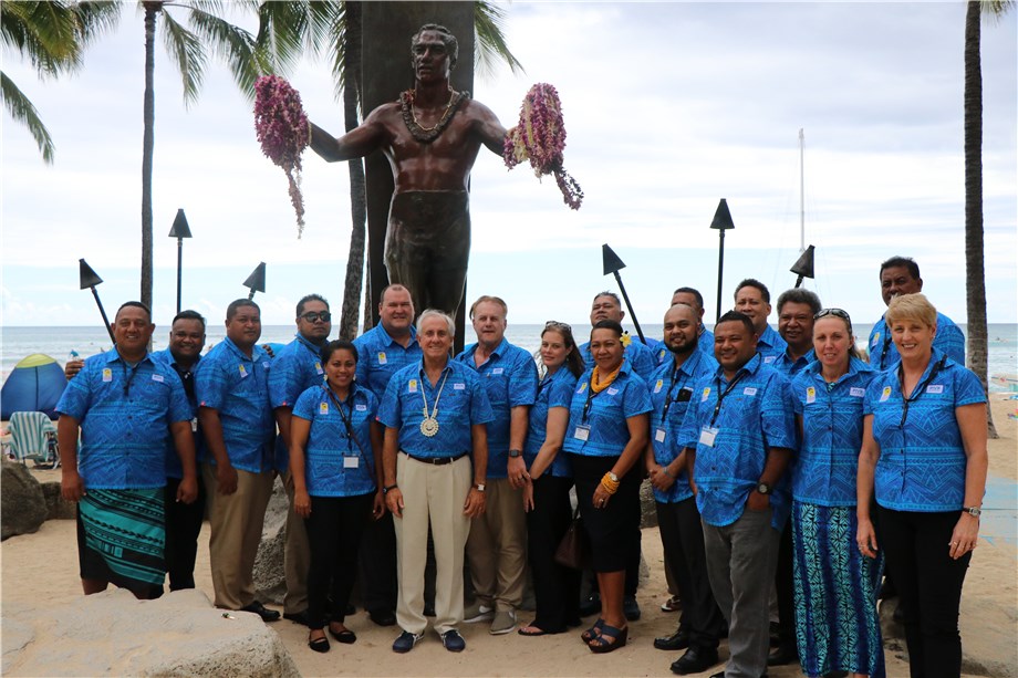 FIVB PRESIDENT HIGHLIGHTS IMPORTANCE OF GROWTH IN OCEANIA