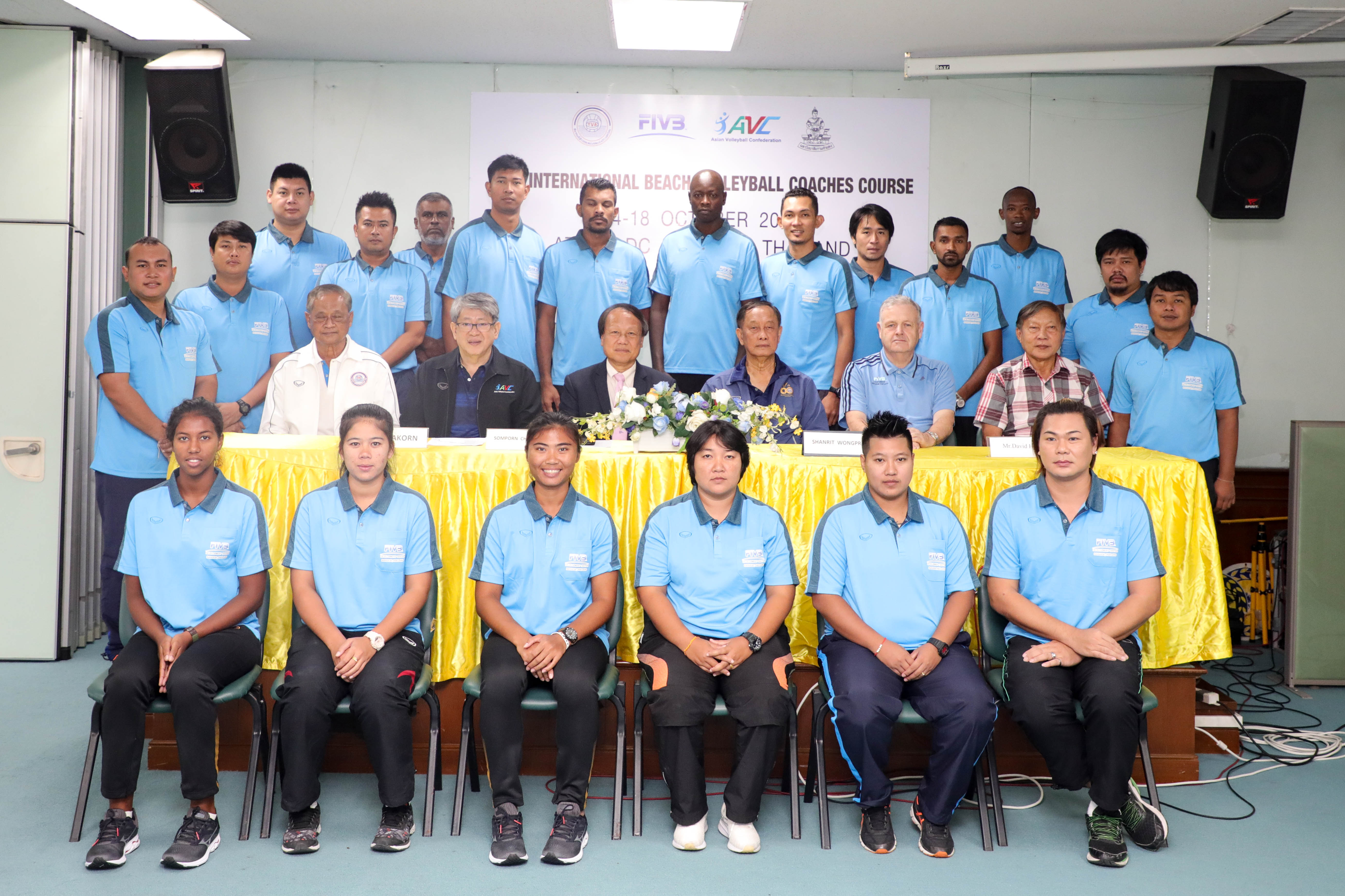 22 ATTEND FIVB BEACH VOLLEYBALL COACHES COURSE IN THAILAND FROM OCT 14-18