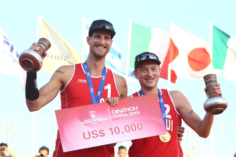 HEIDRICH AND GERSON WIN THEIR FIRST WORLD TOUR GOLD MEDAL IN QINZHOU