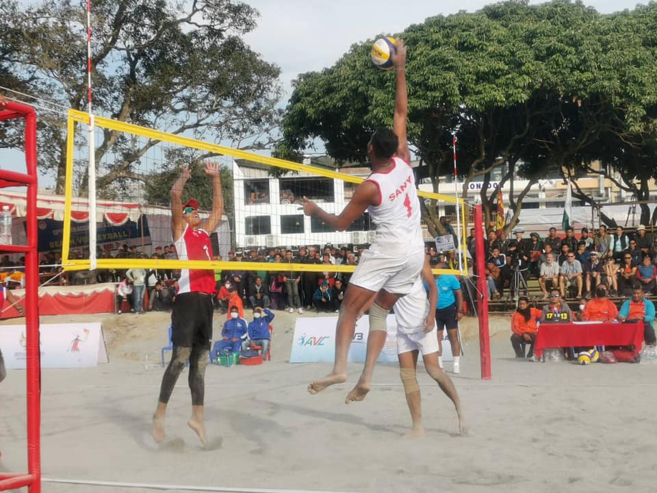 NEPALI TEAMS WIN THEM ALL ON DAY 2 OF 13TH SOUTH ASIAN GAMES BEACH VOLLEYBALL COMPETITION