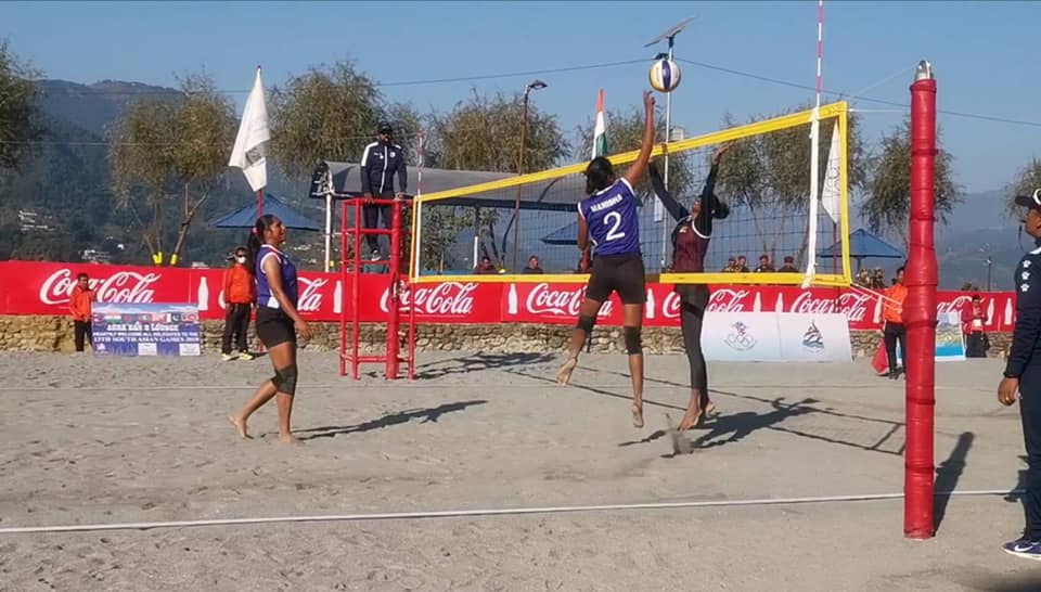 SRI LANKA MAINTAIN STRANGLEHOLD ON 13TH SOUTH ASIAN GAMES BEACH VOLLEYBALL COMPETITION