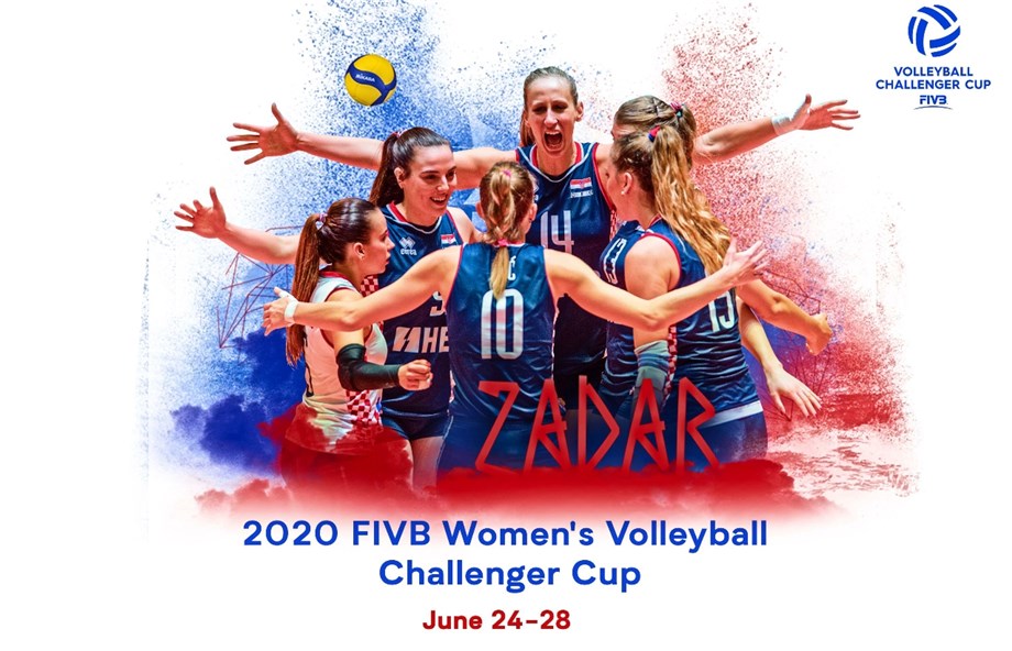 CROATIA TO HOST THE FIVB WOMEN’S VOLLEYBALL CHALLENGER CUP 2020