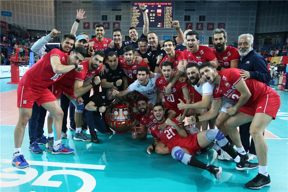 IRAN CLAIM SPOT AT 2020 OLYMPIC GAMES AFTER 3-0 DEMOLITION OF HOSTS CHINA AT AVC MEN’S TOKYO QUALIFICATION IN JIANGMEN