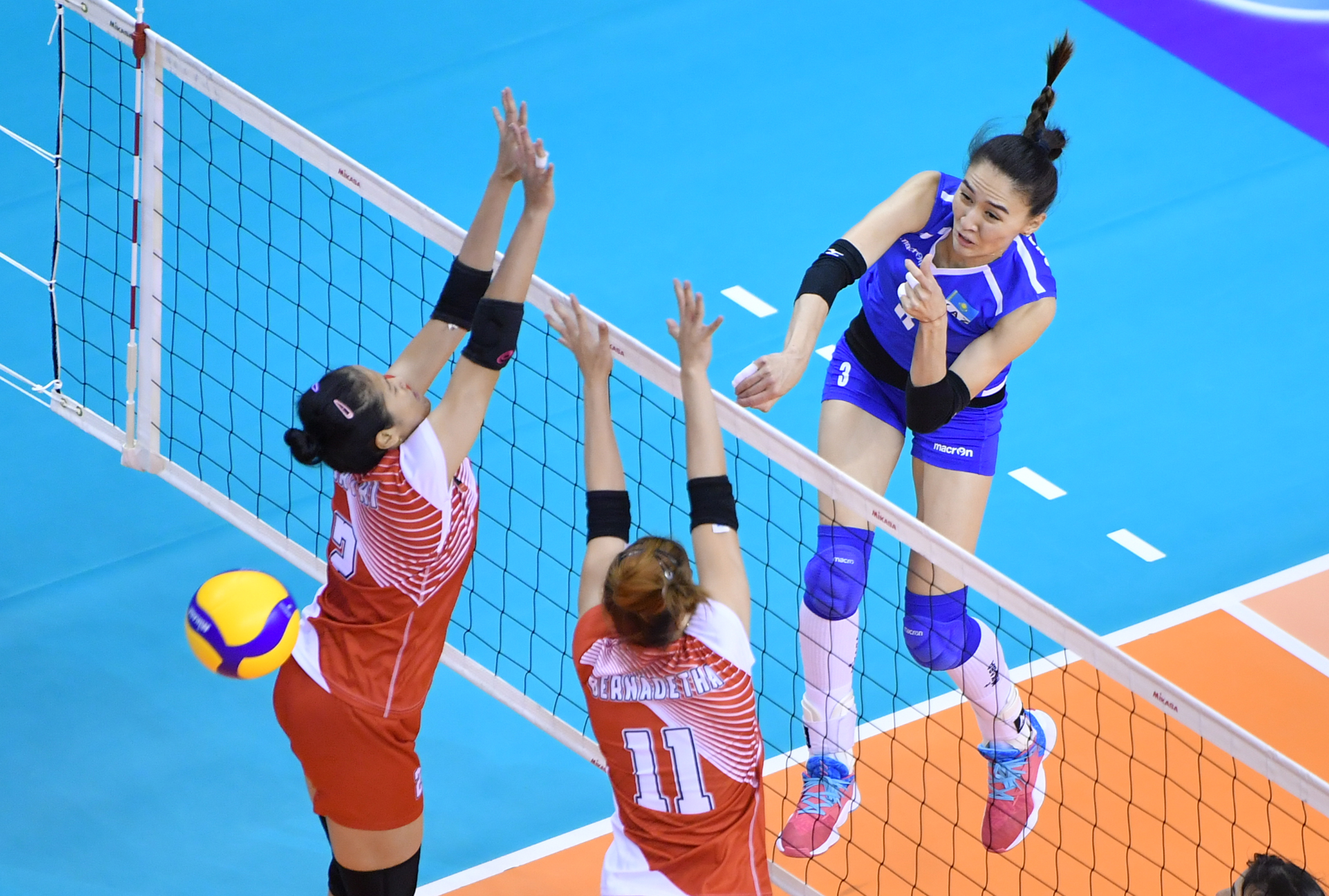 KAZAKHSTAN OVERCOME INDONESIA TO CLAIM SECOND WIN 