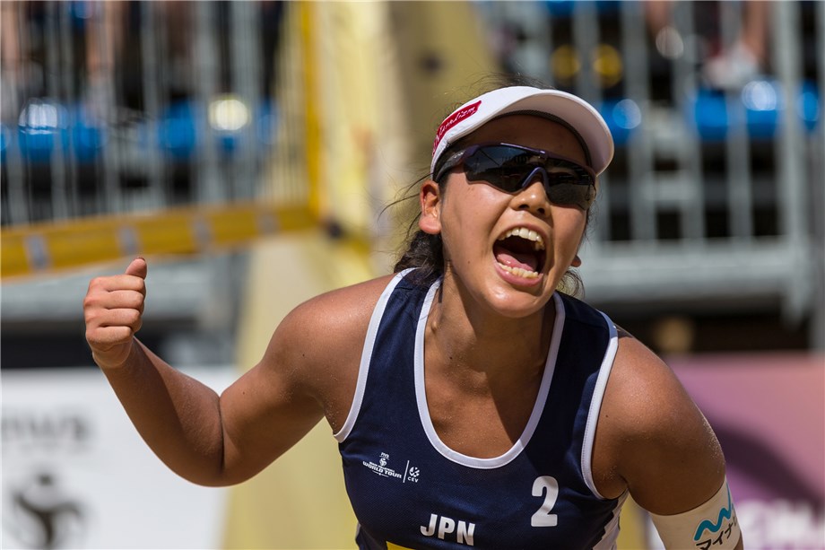 JAPAN’S SAKAGUCHI & SUZUKI CONTINUE FIVB WINNING WAYS