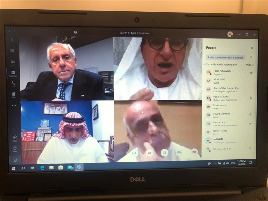 FIVB PRESIDENT MEETS WITH WESTERN ASIA ZONE VIA VIDEOCONFERENCE