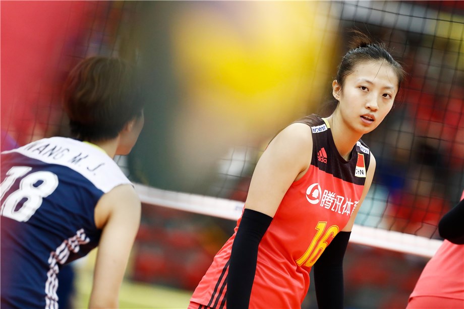 DING XIA: BACKBONE OF CHINESE VOLLEYBALL