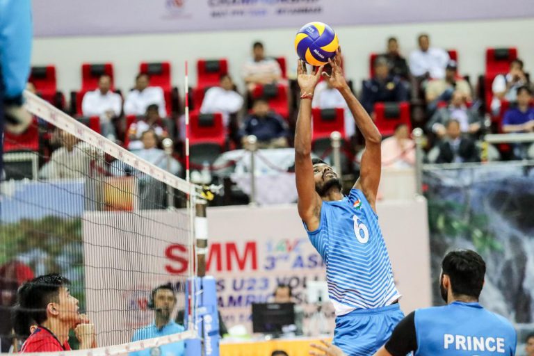 SETTER MUTHUSAMY MAKES POSITIVE IMPACT ON INDIAN VOLLEYBALL Asian Volleyball Confederation