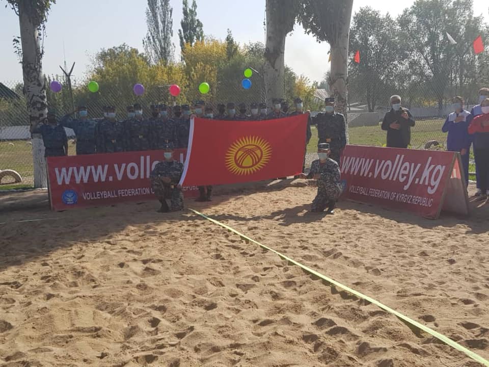 NEWLY-BUILT BEACH VOLLEYBALL COURT OPENED IN KYRGYZSTAN