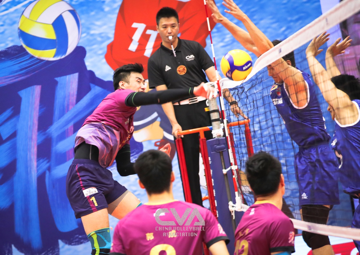 SHANGHAI DEFEAT JIANGSU TO SNATCH GAME 1 IN CHINESE MEN’S VOLLEYBALL LEAGUE FINALS