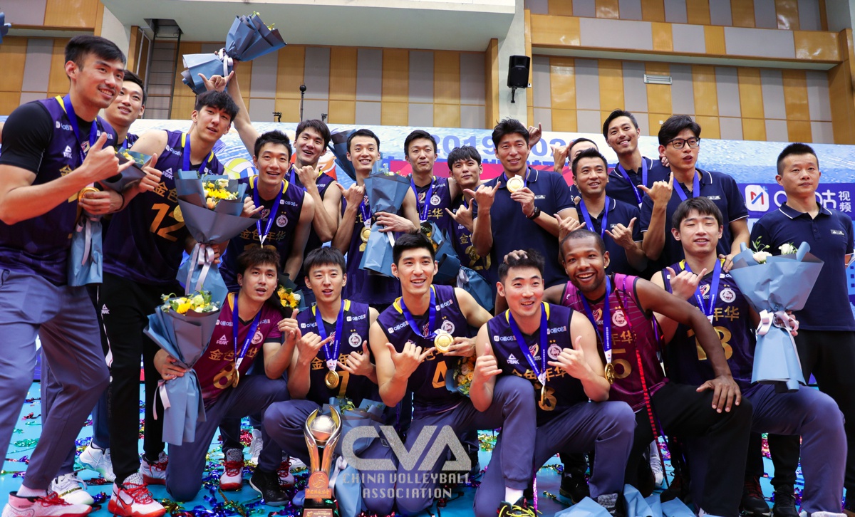 SHANGHAI WIN SIXTH CONSECUTIVE TITLE IN CHINESE MEN’S VOLLEYBALL LEAGUE
