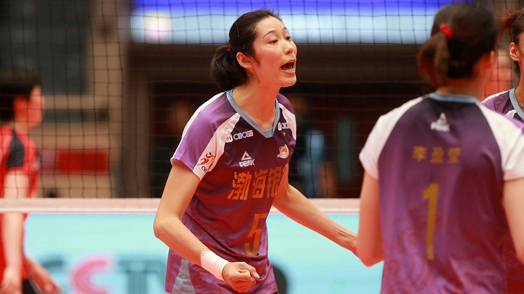 CHINESE STAR SPIKER ZHU TING EXTENDS STAY AT TIANJIN