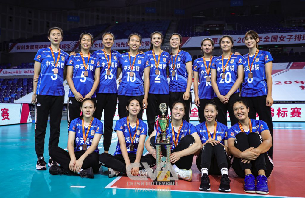 Tianjin capture sixth title in Chinese Women's Volleyball Championship Asian Volleyball