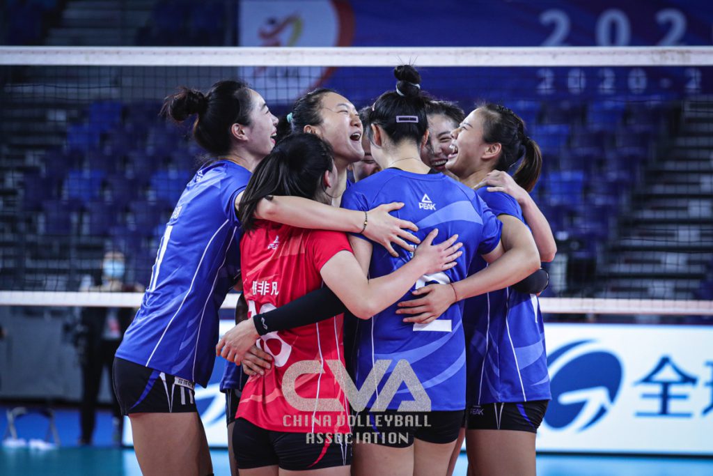 JIANGSU STUN TITLEHOLDERS TIANJIN FOR 3 IN A ROW IN CHINESE WOMEN’S VOLLEYBALL LEAGUE Asian