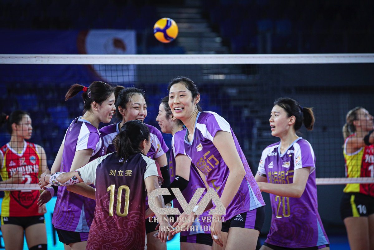 TIANJIN END SHANGHAI’S UNBEATEN RUN IN CHINESE WOMEN’S VOLLEYBALL LEAGUE