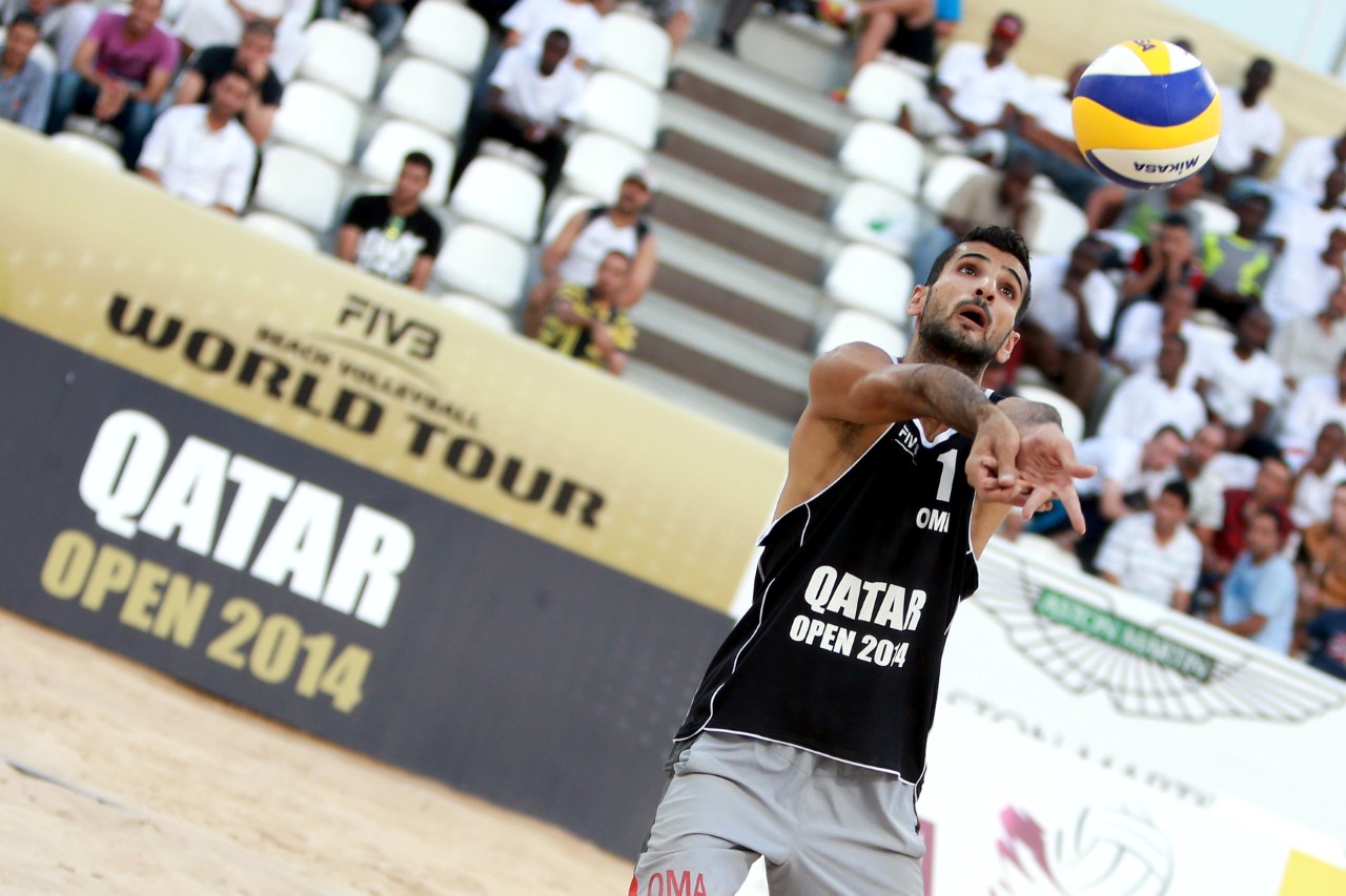 AL SHEREIQI PUTTING OMAN BEACH VOLLEYBALL ON THE MAP