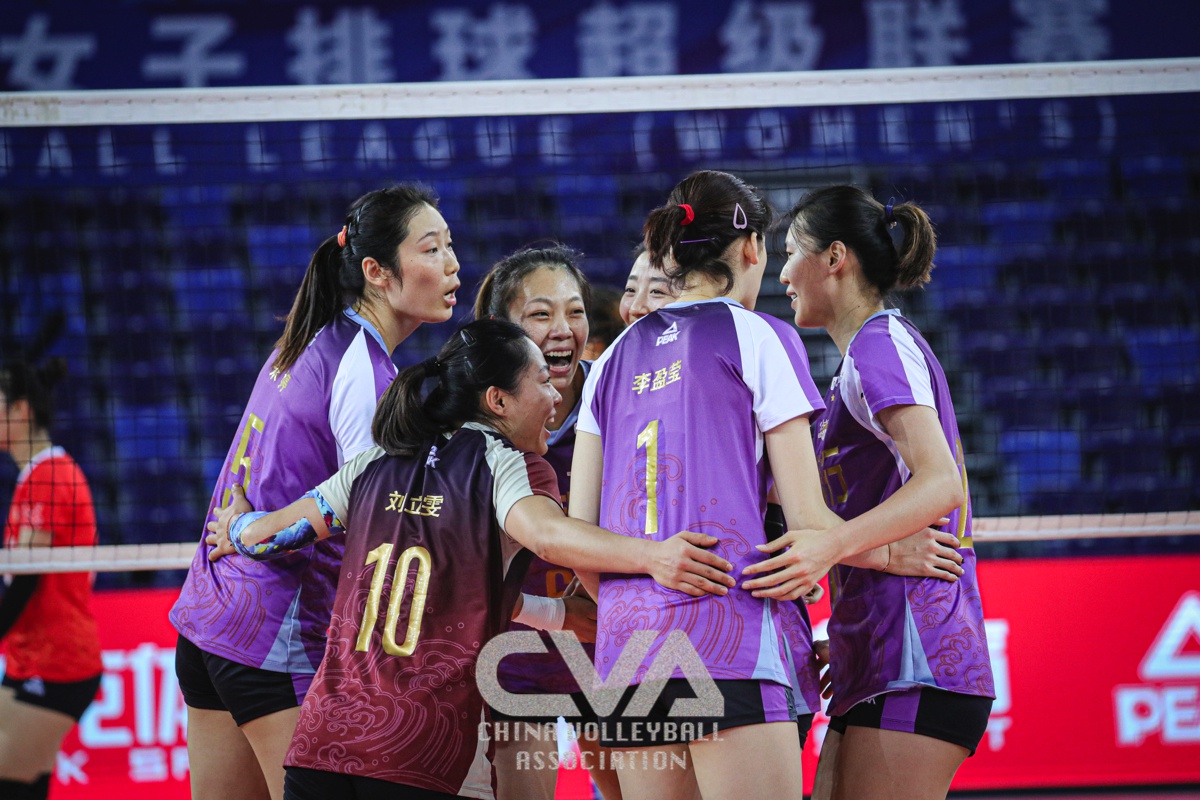 TIANJIN OUTCLASS SICHUAN TO TOP GROUP IN CHINESE WOMEN’S VOLLEYBALL LEAGUE