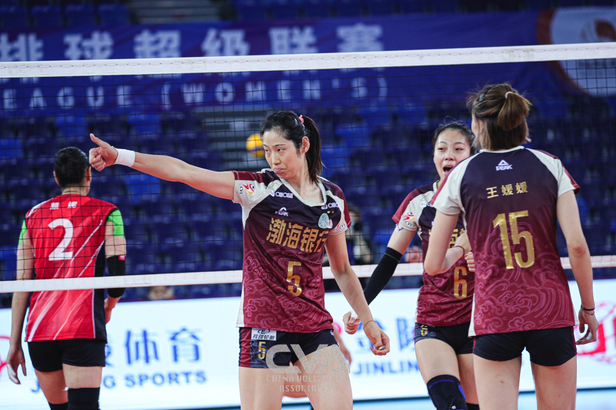 TIANJIN MOVE TO TOP OF CHINESE WOMEN’S VOLLEYBALL LEAGUE