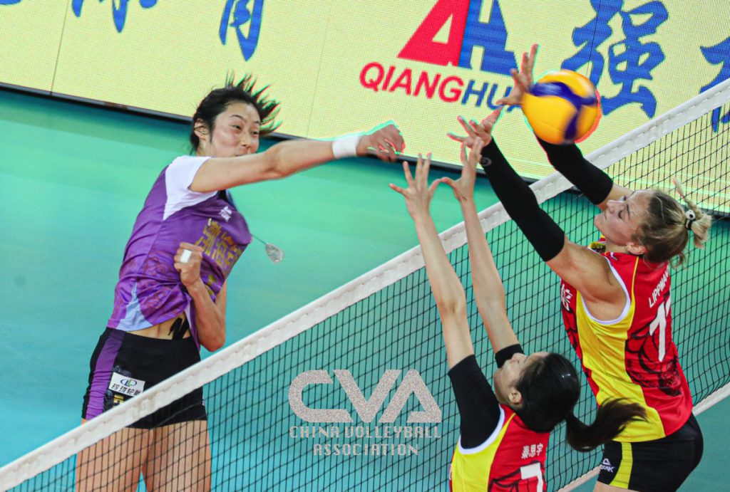 TIANJIN END SHANGHAI’S UNBEATEN RUN IN CHINESE WOMEN’S VOLLEYBALL
