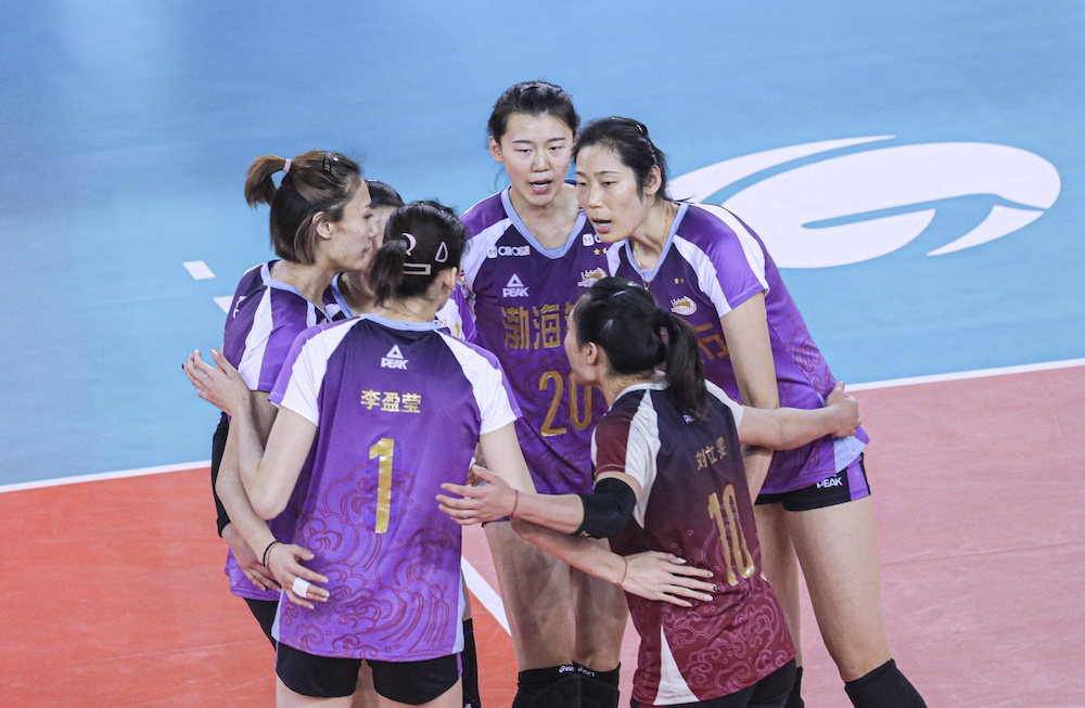 TIANJIN, JIANGSU TOP POOLS IN CHINESE WOMEN’S VOLLEYBALL LEAGUE