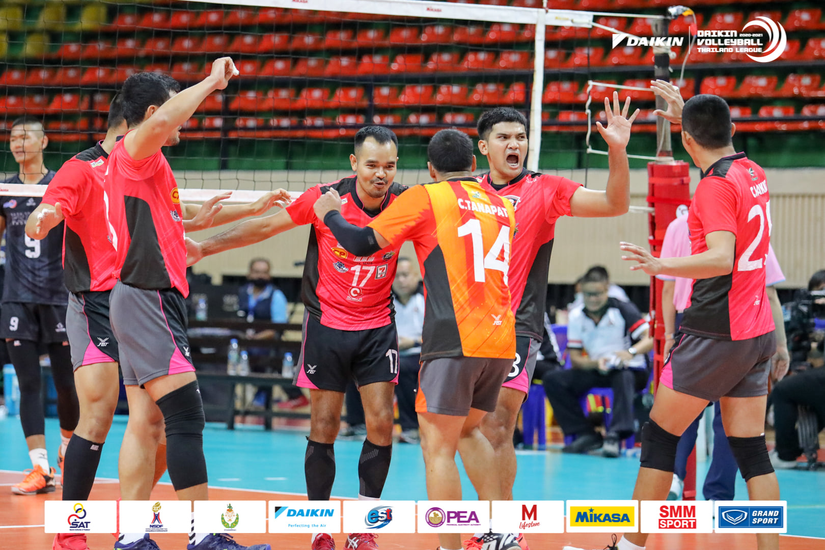REIGNING CHAMPS NAKHON RATCHASIMA AND SUPREME CLAIM 2 IN SUCCESSION IN THAILAND VOLLEYBALL LEAGUE